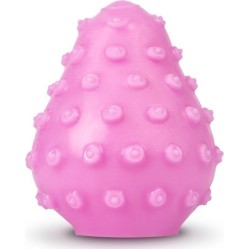 G-Vibe REUSABLE TEXTURED MASTURBATOR EGG PINK
