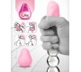 G-Vibe REUSABLE TEXTURED MASTURBATOR EGG PINK