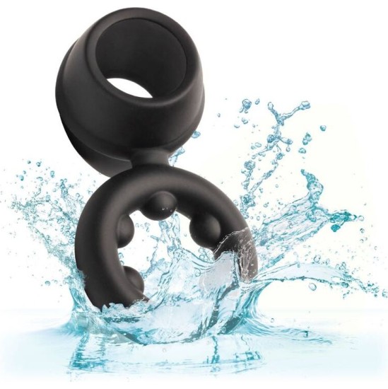 Calexotics ALPHA DUAL MAGNUM RING BLACK