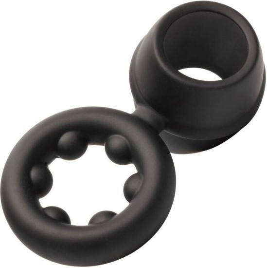Calexotics ALPHA DUAL MAGNUM RING BLACK