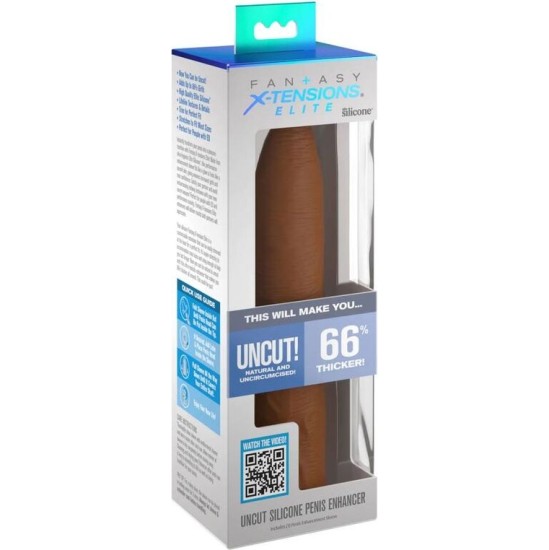 Fantasy X-Tensions FANTASY X- TENSIONS - PIPEDREAMS EXTENSION SLEEVE UNCUT 17,78 CM CARAMEL