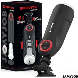 Jamyjob GRAVITY AUTOMATIC VAGINA MASTURBATOR 5 THRUSTING MODES AND SOUND EFFECT