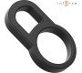 Intense Couples Toys INTENSE - BOBBY DOUBLE SILICONE PENIS RING BLACK