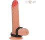 Intense Couples Toys INTENSE - BOBBY DOUBLE SILICONE PENIS RING BLACK