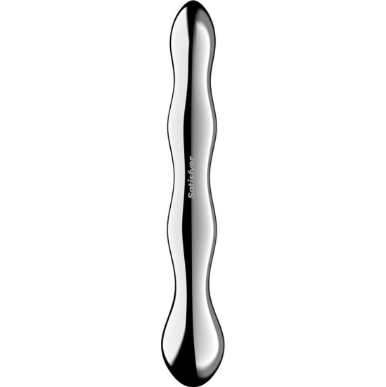 Satisfyer Dildo SATISFYER - COSMIC CREST 2 STAINLESS STEEL DOUBLE-ENDED DILDO