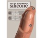 King Cock ELITE REALISTIC SILICONE DILDO 20.3 CM CARAMEL