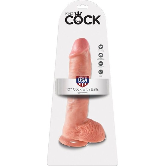 King Cock Reaslitic Dildo with Testicles 10