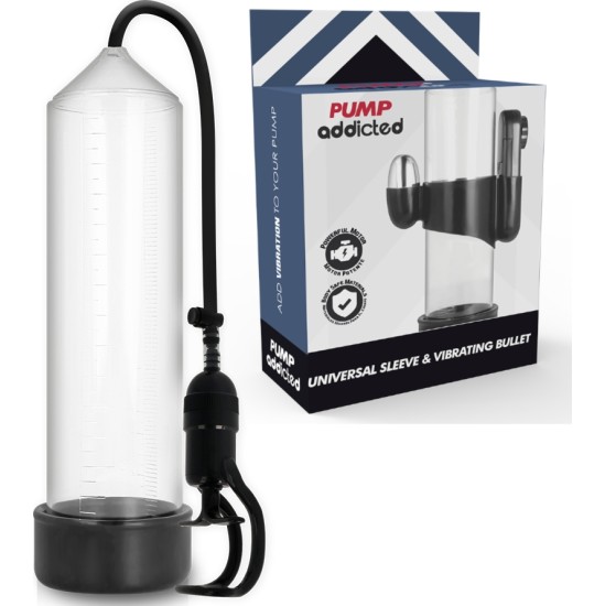 Pump Addicted RX5 TRANSPARENT VIBRATOR