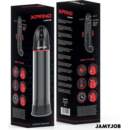 Jamyjob XPAND AUTOMATIC PUMP 3 SUCTION LEVELS GREY