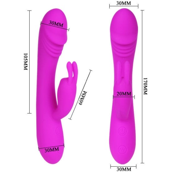 Pretty Love Smart PRETTY LOVE - SMART VIBRATOR WITH RABBIT 30 HUNTER MODES