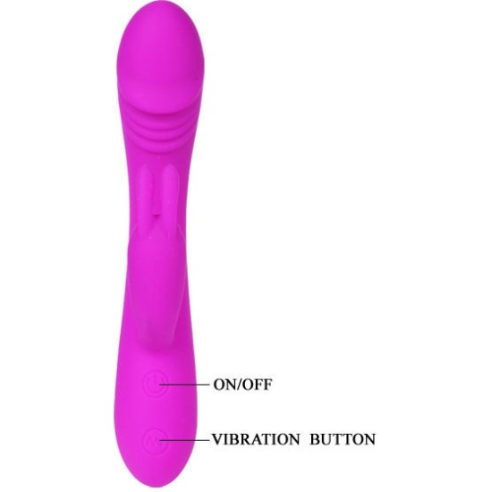 Pretty Love Smart PRETTY LOVE - SMART VIBRATOR WITH RABBIT 30 HUNTER MODES