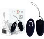 Intense Couples Toys INTENSE - FLIPPY II VIBRATING EGG WITH REMOTE CONTROL BLACK