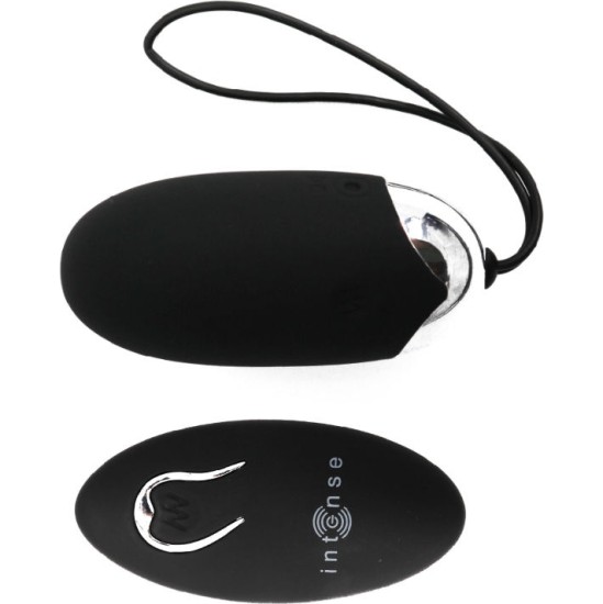 Intense Couples Toys INTENSE - FLIPPY II VIBRATING EGG WITH REMOTE CONTROL BLACK