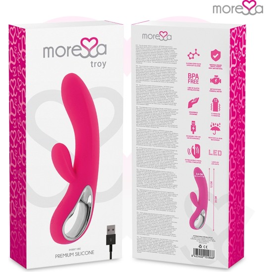 Moressa TROY PREMIUM SILICONE RECHARGEABLE