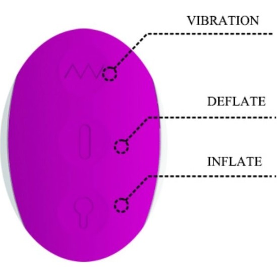 Pretty Love Smart PRETTY LOVE - DEMPSEY RECHARGEABLE INFLATABLE VIBRATOR