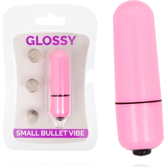 Glossy SMALL BULLET VIBE DEEP ROSE