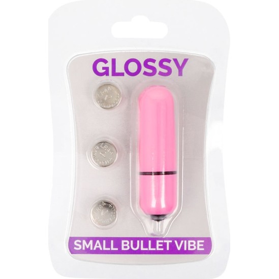 Glossy SMALL BULLET VIBE DEEP ROSE