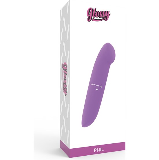 Glossy PHIL VIBRATOR PURPLE