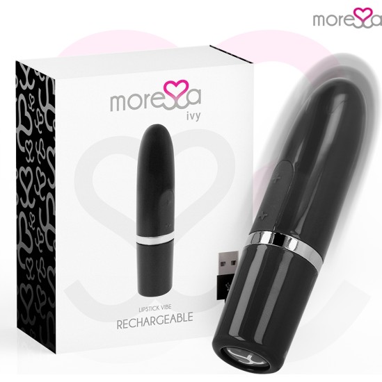 Moressa IVY VIBRATOR STIMULATOR TRAVEL BLACK