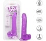 Calexotics SIZE QUEEN DILDO PURPLE 20.3 CM