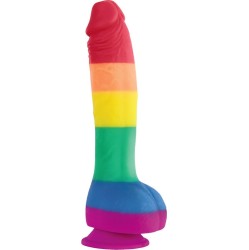 Pride LGBT FLAG DILDO 19 CM