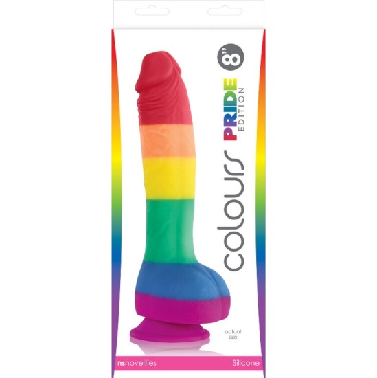 Pride LGBT FLAG DILDO 19 CM