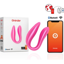 Oninder LISBOA PINK G-POINT & CLITORIS STIMULATOR - FREE PINK APP