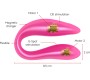 Oninder LISBOA PINK G-POINT & CLITORIS STIMULATOR - FREE PINK APP