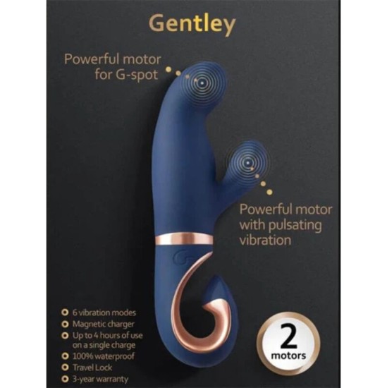 G-Vibe GENTLEY G-SPOT VIBE CARIBBEAN BLUE