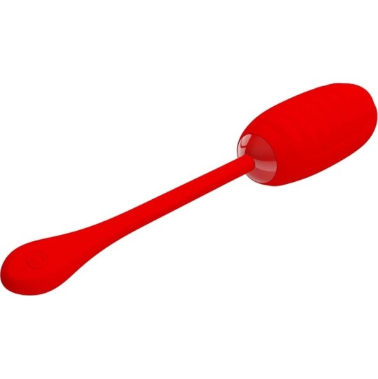 Pretty Love Smart PRETTY LOVE - KIRK RECHARGEABLE VIBRATING EGG RED
