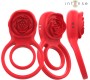Intense Fun INTENSE - GAIL STIMULATOR ROSE 10 VIBRATIONS RED REMOTE CONTROL
