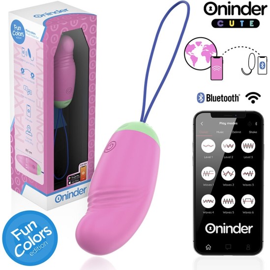 Oninder Cute LOVE PLEASURE VIBRO-ROTATING EGG 360 SILICONE - FREE WORLDWIDE APP