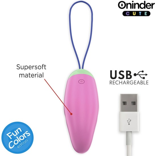 Oninder Cute LOVE PLEASURE VIBRO-ROTATING EGG 360 SILICONE - FREE WORLDWIDE APP
