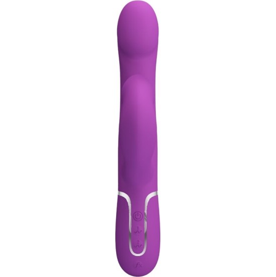Pretty Love 4 IN 1 MULTIFUNCTION VIBRATOR & STIMULATOR PURPLE