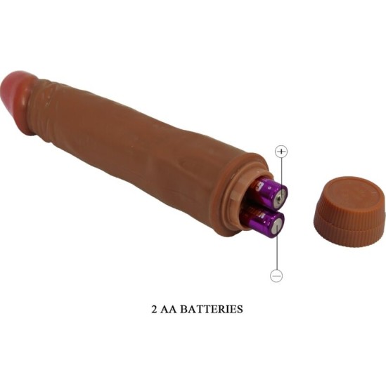 Baile DWARF REALISTIC VIBRATOR 21 CM MULATTO