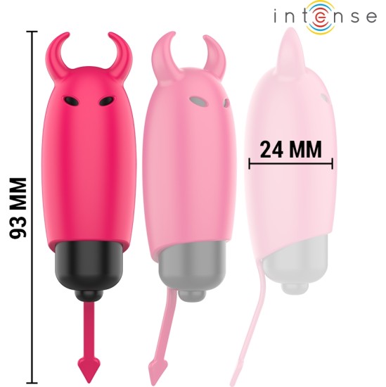 Intense Fun INTENSE - SCARLET VIBRATING BULLET RED DEMON 9.3 X 2.4 CM