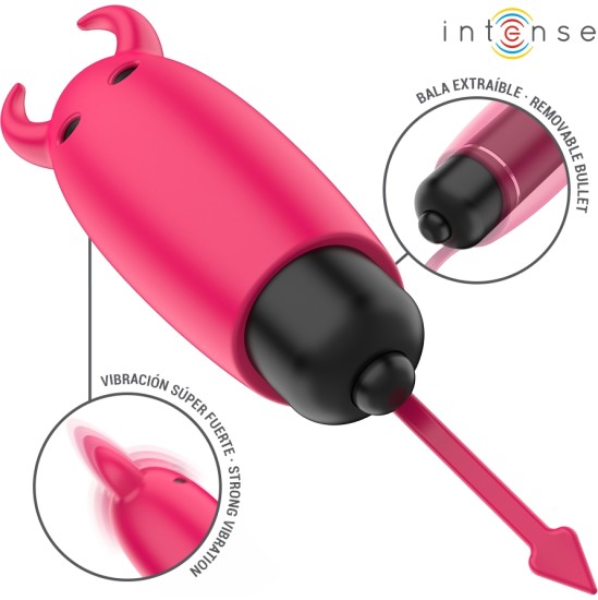 Intense Fun INTENSE - SCARLET VIBRATING BULLET RED DEMON 9.3 X 2.4 CM