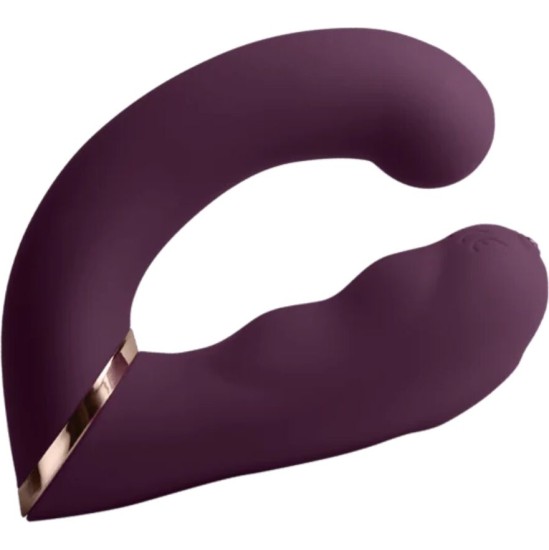 Rocks-Off GEMINI DUAL VIBRATOR G-SPOT CLITORIS STIMULATOR PURPLE
