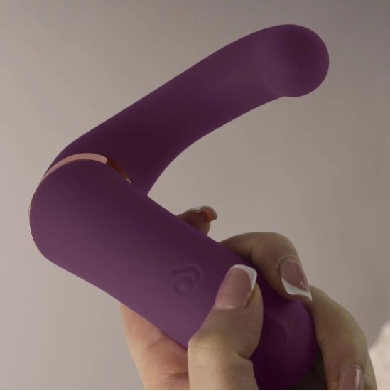Rocks-Off GEMINI DUAL VIBRATOR G-SPOT CLITORIS STIMULATOR PURPLE