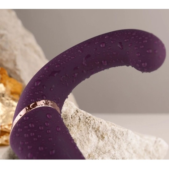 Rocks-Off GEMINI DUAL VIBRATOR G-SPOT CLITORIS STIMULATOR PURPLE