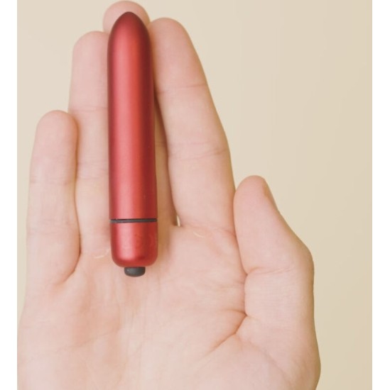 Rocks-Off RO-90 SCARLET VELVET VIBRATING BULLET RED