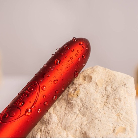 Rocks-Off RO-90 SCARLET VELVET VIBRATING BULLET RED