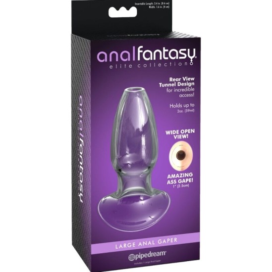 Anal Fantasy Elite Collection ANAL GAPER CRYSTAL DILATOR SIZE M