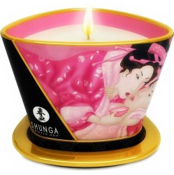 Shunga Candles SHUNGA - MINI CARESS BY CANDELIGHT APHRODISIAC ROSES MASSAGE CANDLE 170 ML