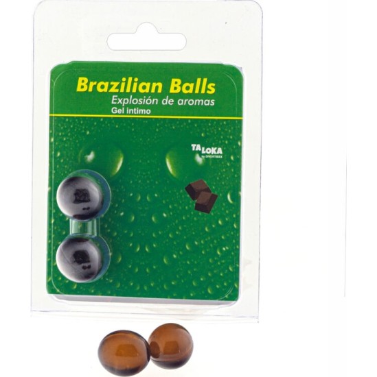 Taloka 2 BRAZILIAN BALLS CHOCOLATE INTIMATE GEL