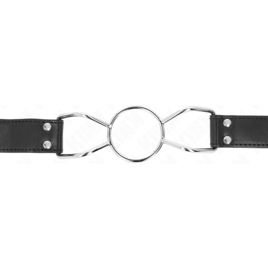 Kink Collar & Gag KINK - SPIDER MOUTH GAG 60 X 3 CM SIZE L 5 CM