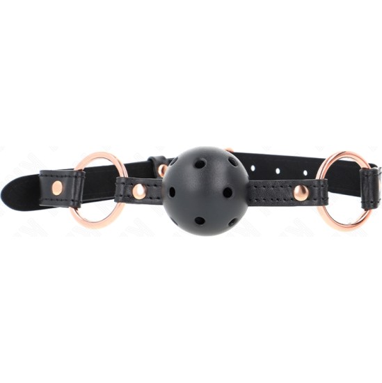 Kink Collar & Gag KINK - PREMIUM TPE BALL 4 CM GAG 60 x 2 CM