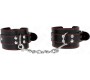Kink Wrist Restraint KINK - WRIST RESTRAINTS BLACK WITH RED LINING ADJUSTABLE 20-28 CM X 5.5 CM