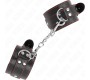 Kink Wrist Restraint KINK - WRIST RESTRAINTS BLACK WITH RED LINING ADJUSTABLE 20-28 CM X 5.5 CM