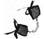 Kink Wrist Restraint KINK - SCANDAL WRIST RESTRAINTS BLACK LACE DETAILS 24.5 CM X 6.5 CM
